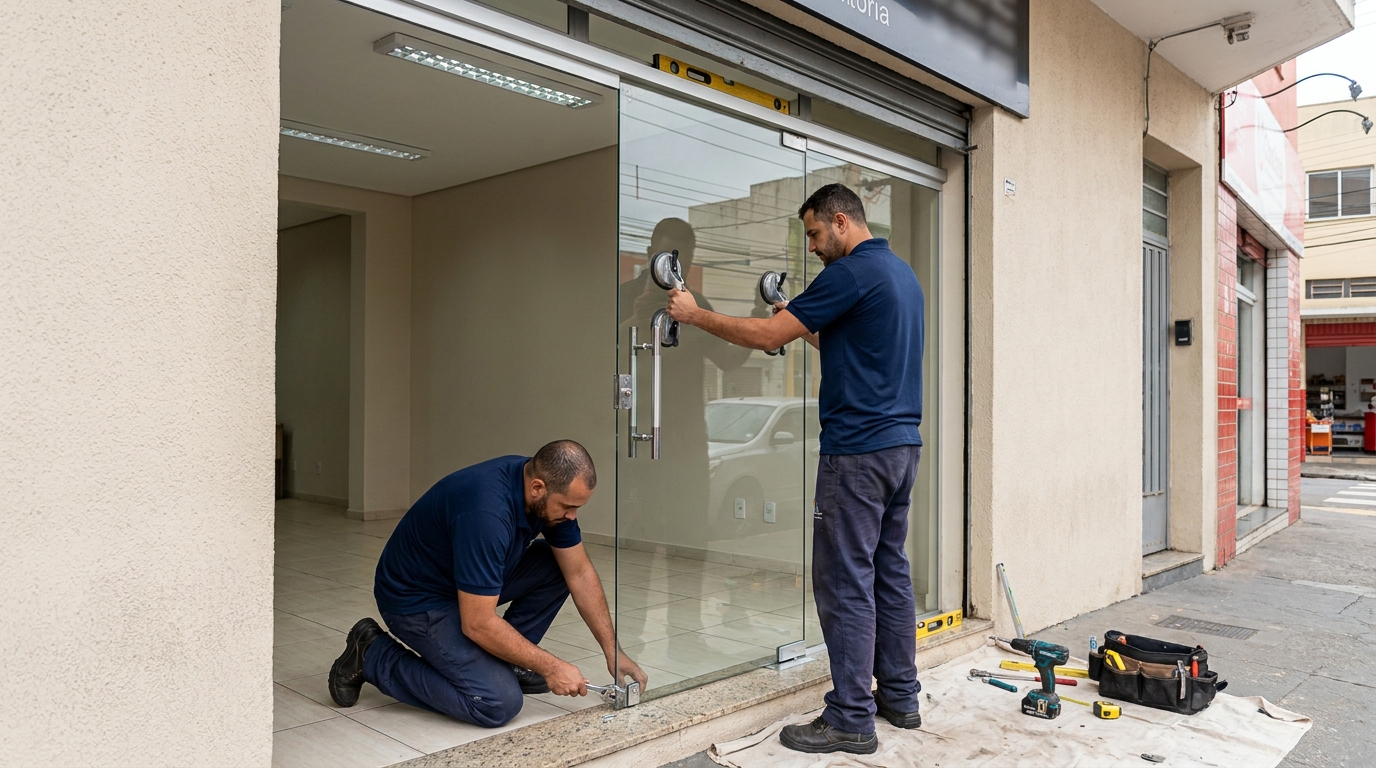 Portas Residenciais e Comerciais em Taubaté‑SP