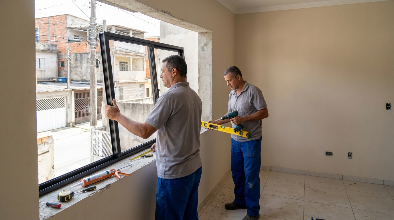 Esquadrias de Alumínio em Taubaté‑SP